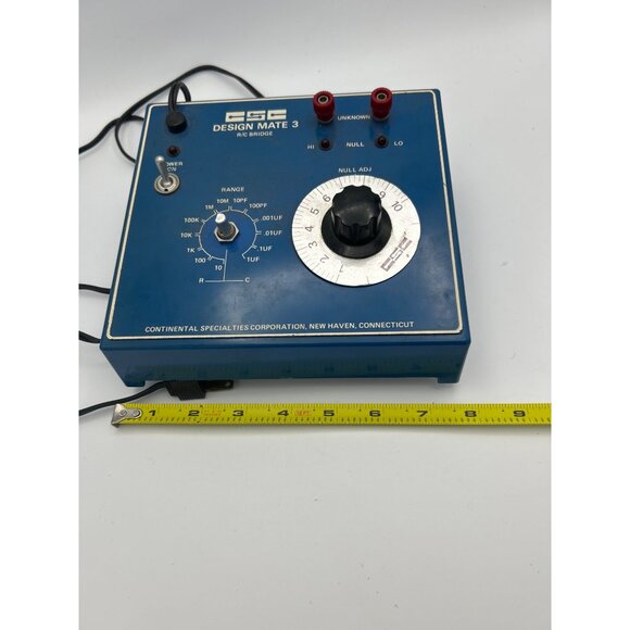 CSC Design Mate 3 R/C Bridge Electrical Testing Equipment - Picture 7 of 8